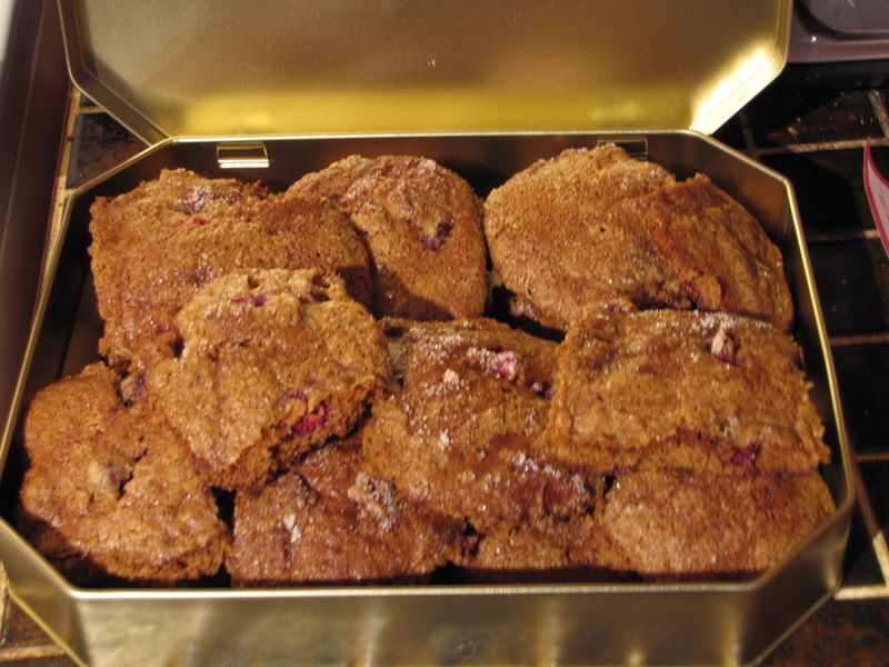 Cranberry Ginger Cookies