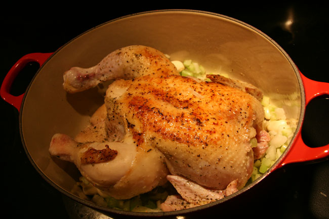 Poulet en Cocotte (French Chicken in a Pot)