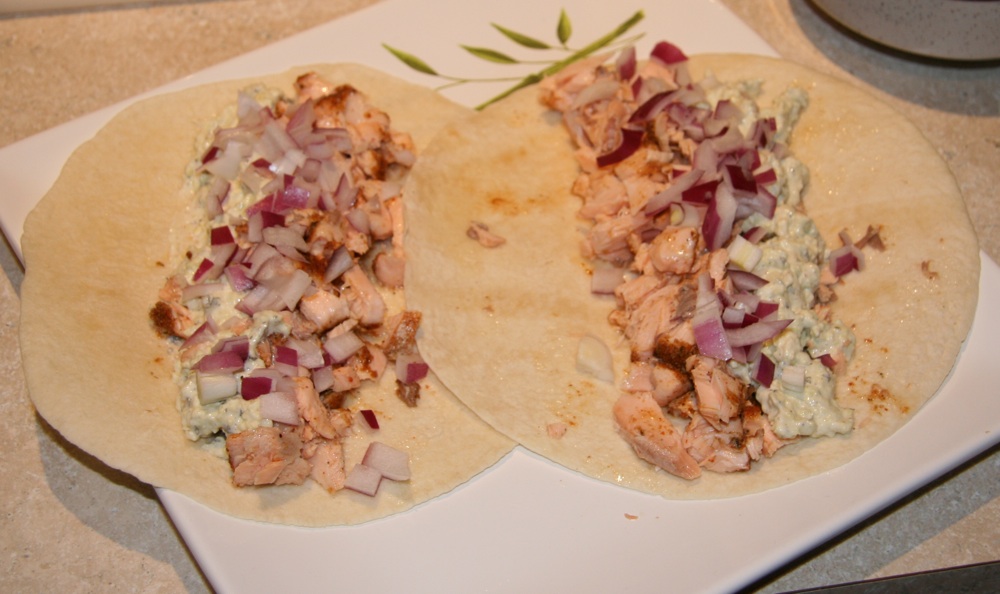 Grilled Salmon Taco